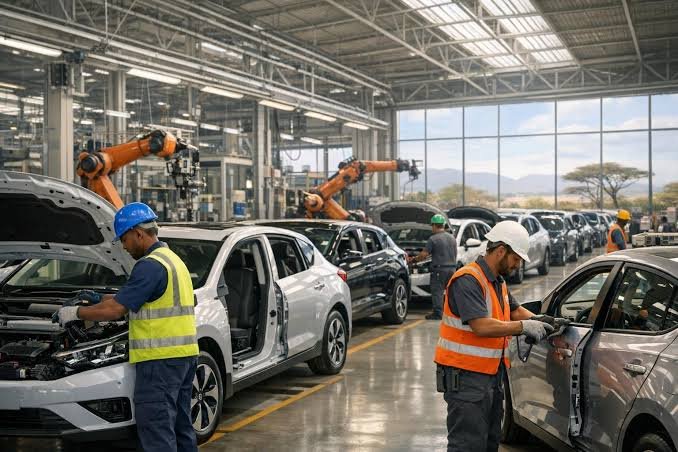 Automotive assembly setting